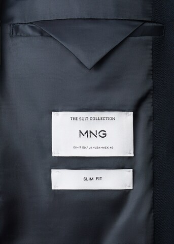 MANGO MAN Slim fit Suit Jacket 'Monaco' in Blue