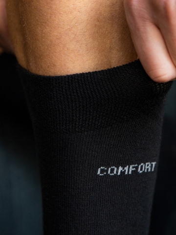 Occulto Socken 'Komfort' in Schwarz