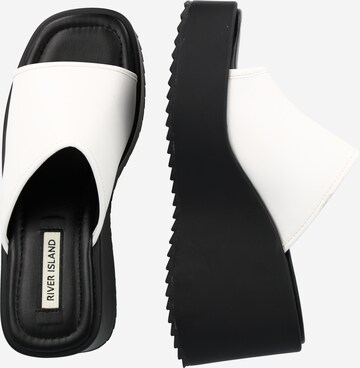 River Island Pantolette 'EXTREME' in Weiß