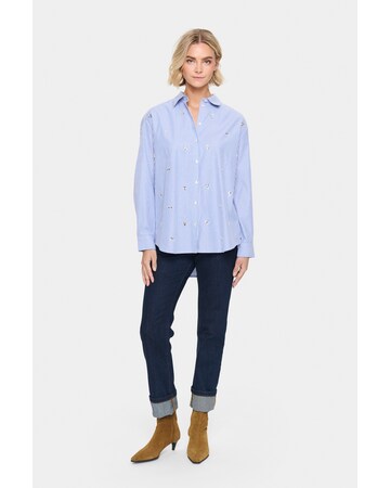 SAINT TROPEZ Blouse 'Juno' in Blue