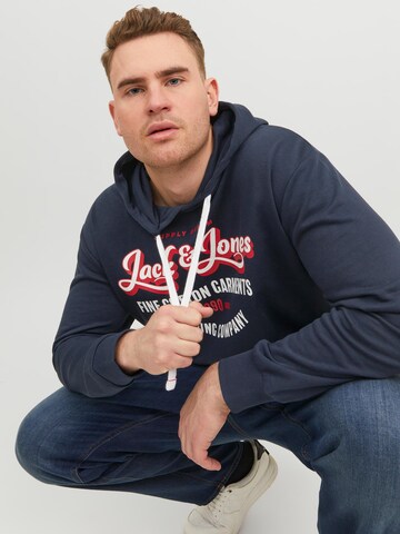 Jack & Jones Plus Sweatshirt in Blue