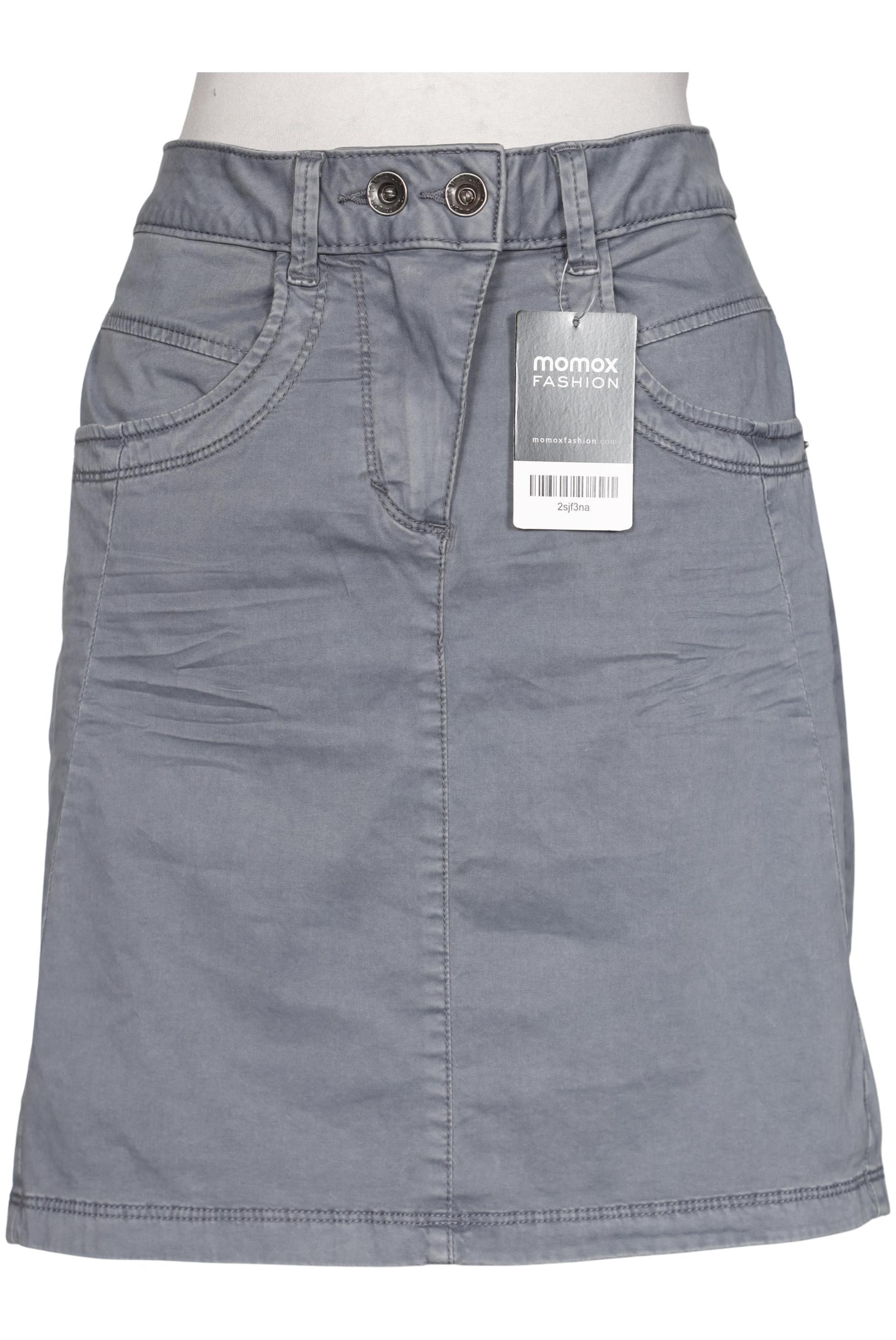 TOM TAILOR DENIM Rock XS in Grau: Vorderseite