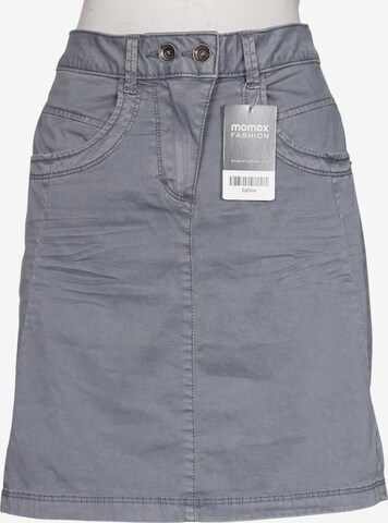 TOM TAILOR DENIM Rock XS in Grau: Vorderseite