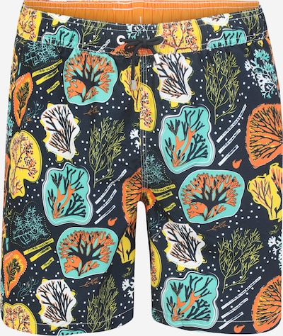 Hackett London Swimming shorts 'SEAWEED' in Night blue / Yellow / Mint / Orange / White, Item view
