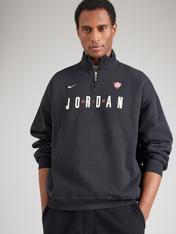 Jordan Μπλούζα φούτερ σε μαύρο: μπροστά