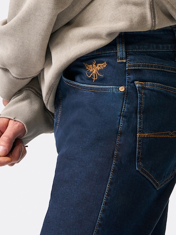 Coupe slim Jean 'Falco' MMX Germany en bleu