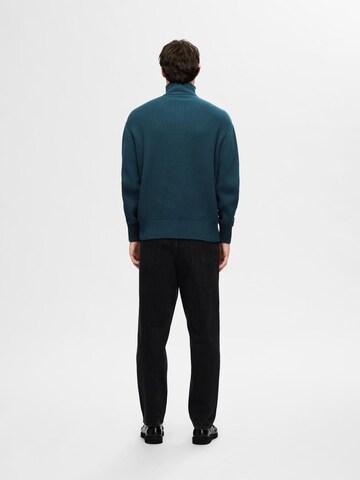 SELECTED HOMME Trui 'SLHDry' in Groen