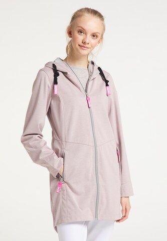 myMo ATHLSR Between-Season Jacket in Pink: front