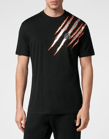 Maglietta 'Scratch' di Plein Sport in nero