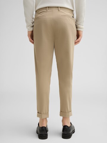 STRELLSON Regular Veckad byxa 'Louis' i beige