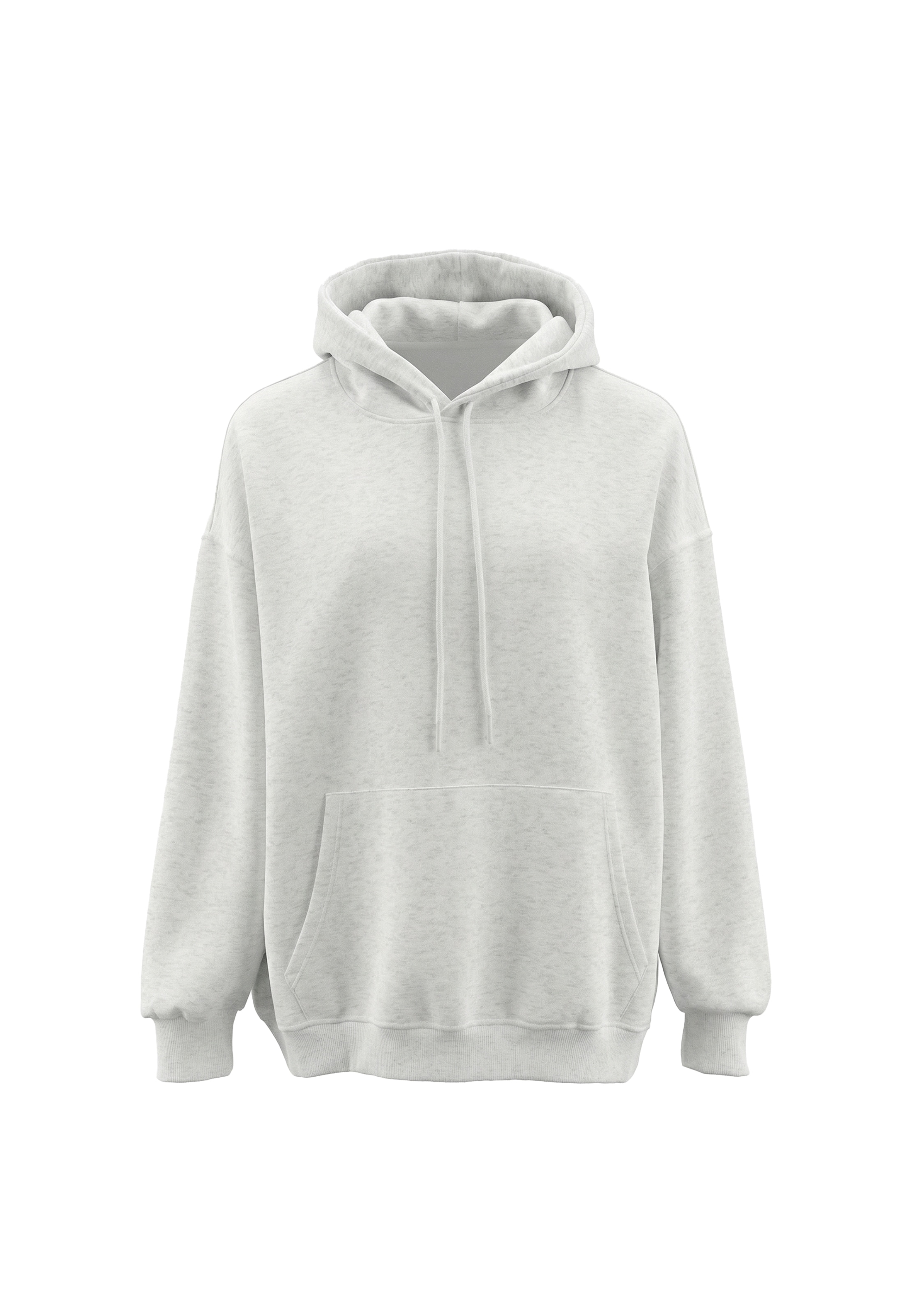 MYMO - Sudadera en blanco: frente