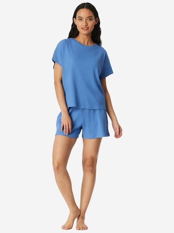 Pyjama ' Casual Feel ' SCHIESSER en bleu : devant