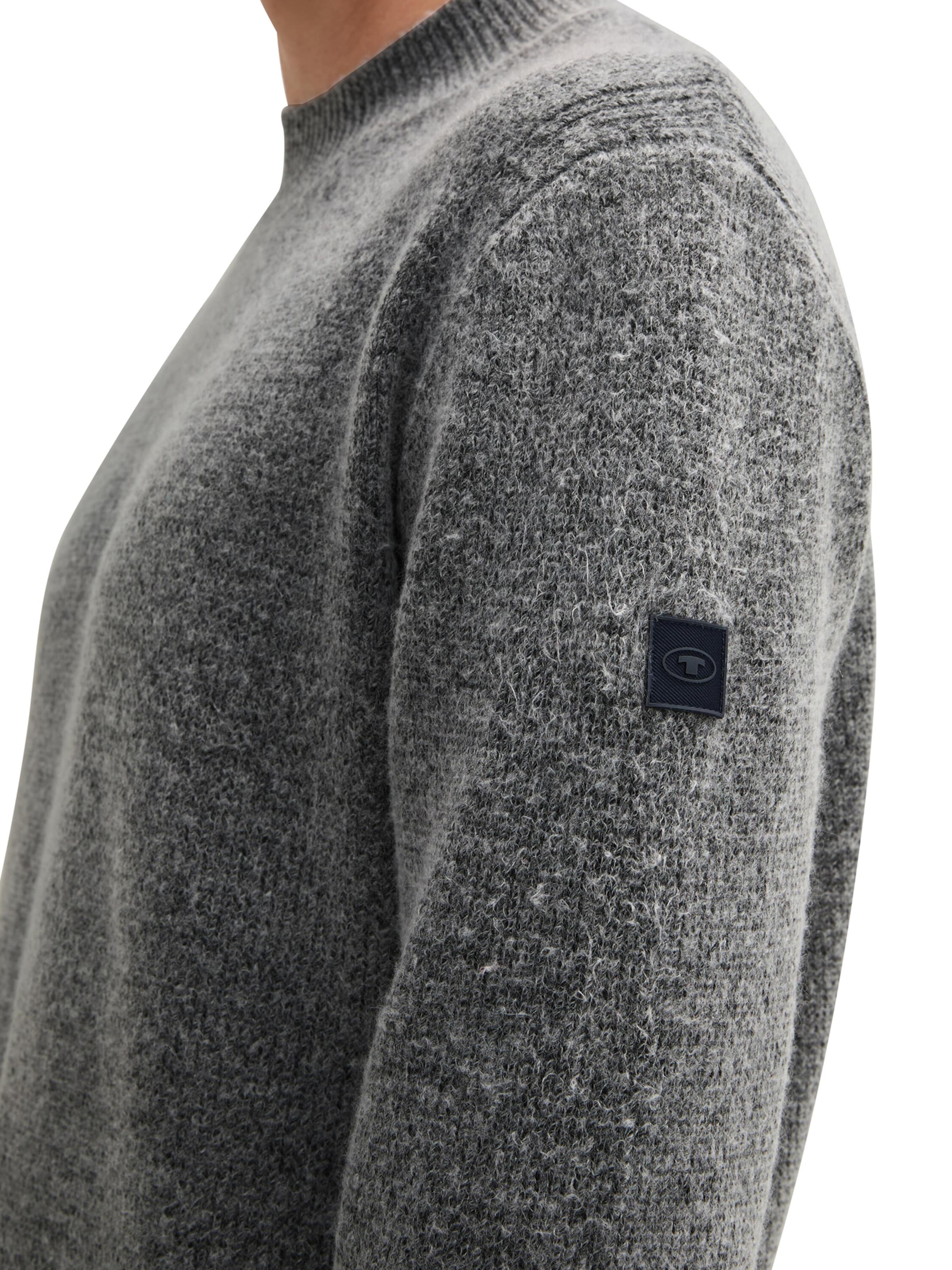 TOM TAILOR Pulover | siva barva