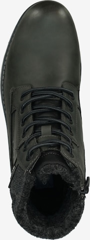 TOM TAILOR Lace-Up Boots in Black