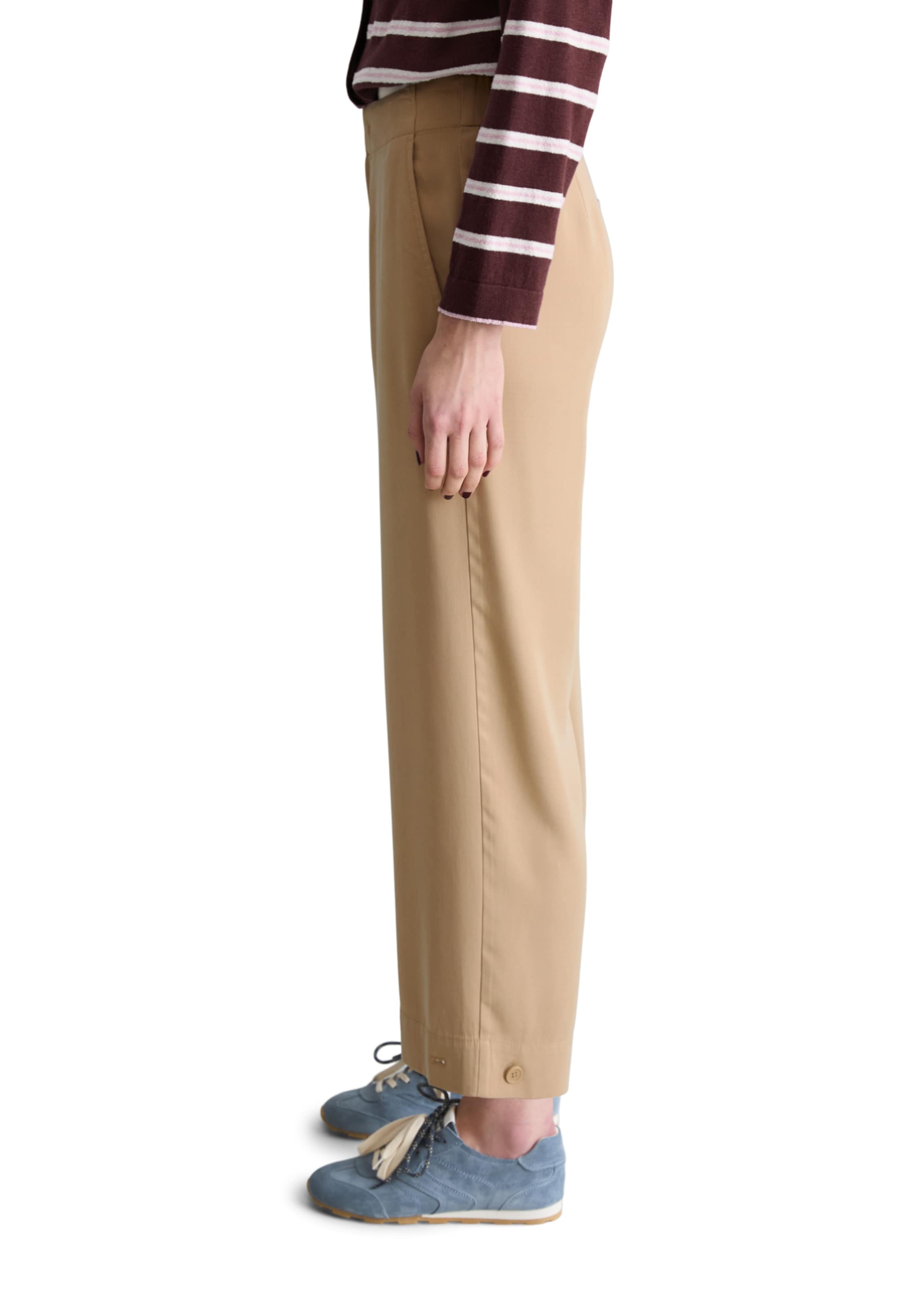 Marc O'Polo DENIM Barrel Trousers in Beige