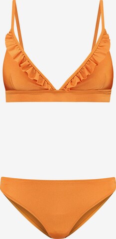 Shiwi Triangel Bikini set 'Beau' in Orange: predná strana