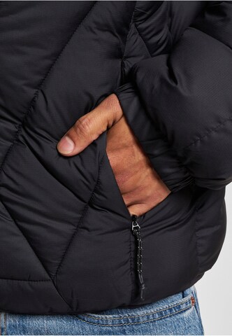 SOUTHPOLE Winterjas 'Storm Net 1.0' in Zwart