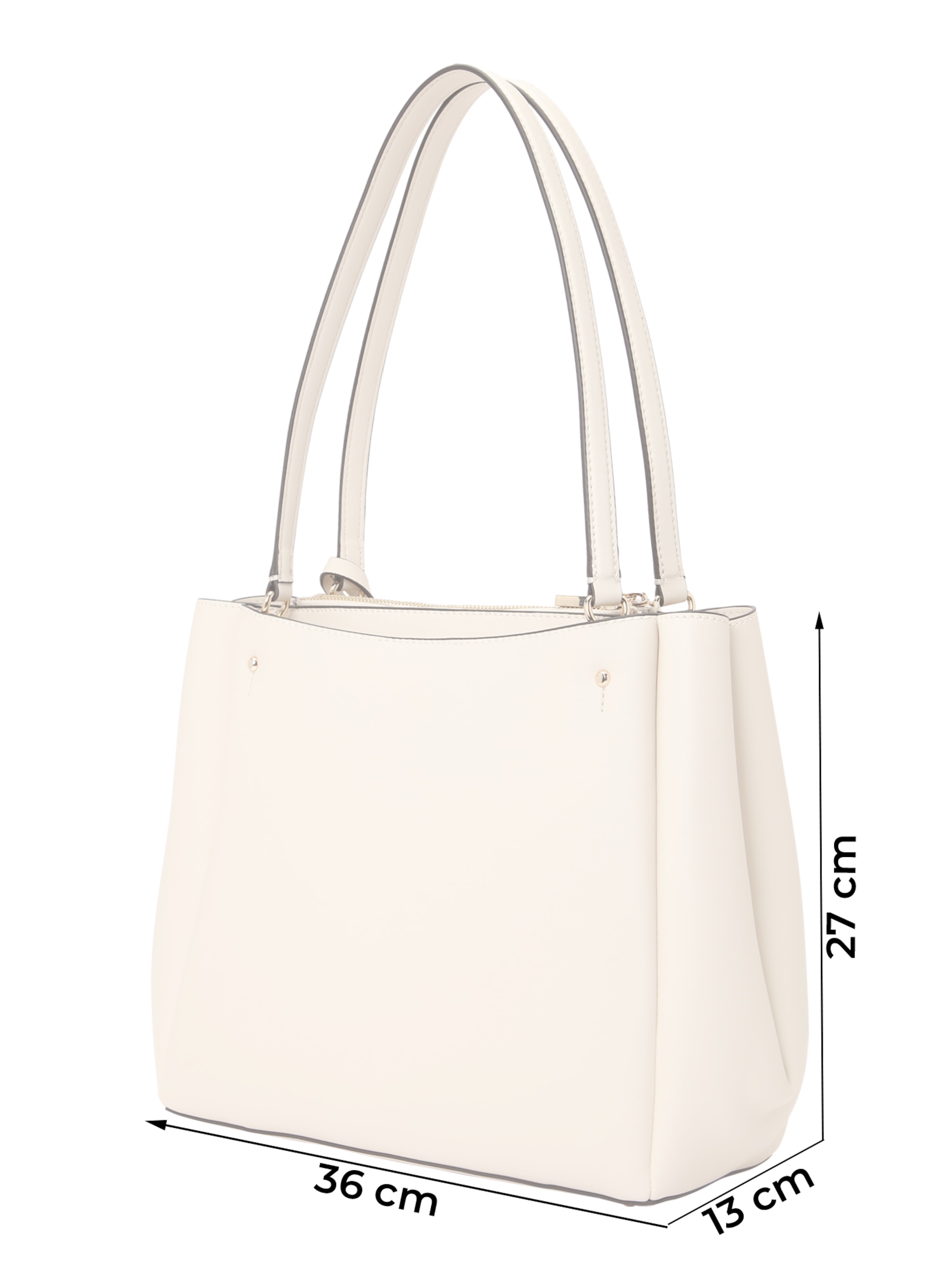 GUESS Poodlemiskott 'TALENT MULTI COMP TOTE', värv valge