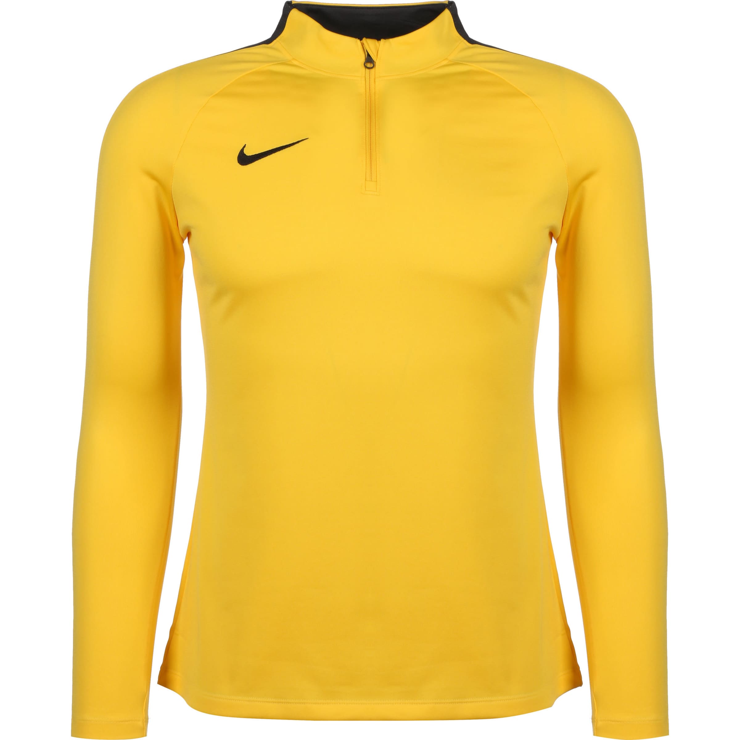 NIKE Shirt 'Dry Academy 18 Drill' in Yellow / Black, Item view