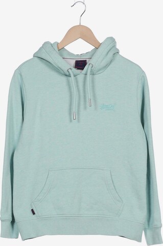 Superdry Kapuzenpullover XL in Grün: predná strana