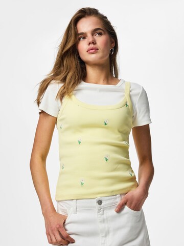 PIECES Top 'MAY' in Beige: front