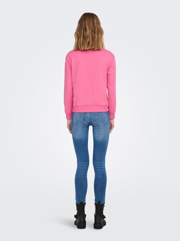 JDY Sweatshirt 'Paris' in Roze