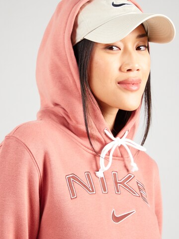 Nike Sportswear Μπλούζα φούτερ 'PHNX FLC' σε ροζ