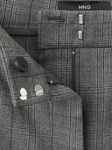 MANGO Wide Leg Bukser med fals 'Oxford' i grå