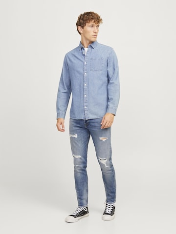 JACK & JONES Regular Jeans 'JJIERIK JJCOLE' in Blue