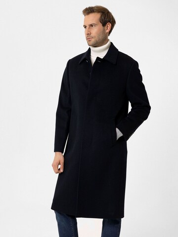 Moxx Paris Between-Seasons Coat 'Daniel' in Black: front