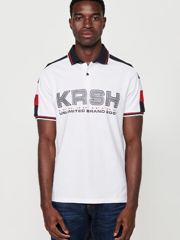 KOROSHI - Camiseta en blanco: frente