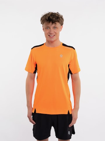 T-Shirt fonctionnel 'mymotus® men comfort running T-shirt, orange, RM21' mymotus en orange : devant