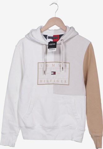 TOMMY HILFIGER Sweatshirt & Zip-Up Hoodie in S in Beige: front