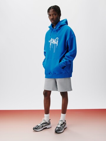 ABOUT YOU x Kingsley Coman Sweatshirt 'Liam' in Blauw