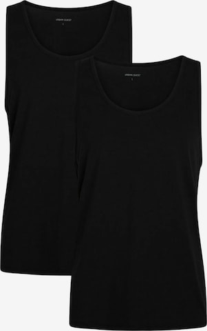 URBAN QUEST Paita ' URBAN QUEST The BAMBOO 2-pack ' värissä musta: etupuoli