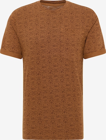 MUSTANG Shirt in Brown: front
