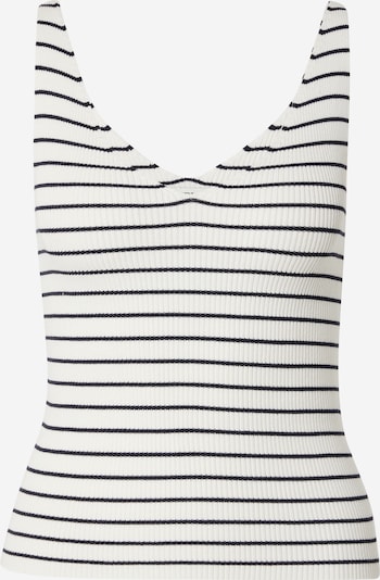 JDY Knitted top 'NANNA' in Night blue / White, Item view