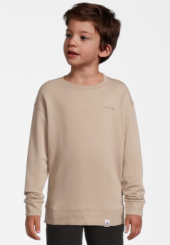 New Life Sweatshirt in Bruin: voorkant