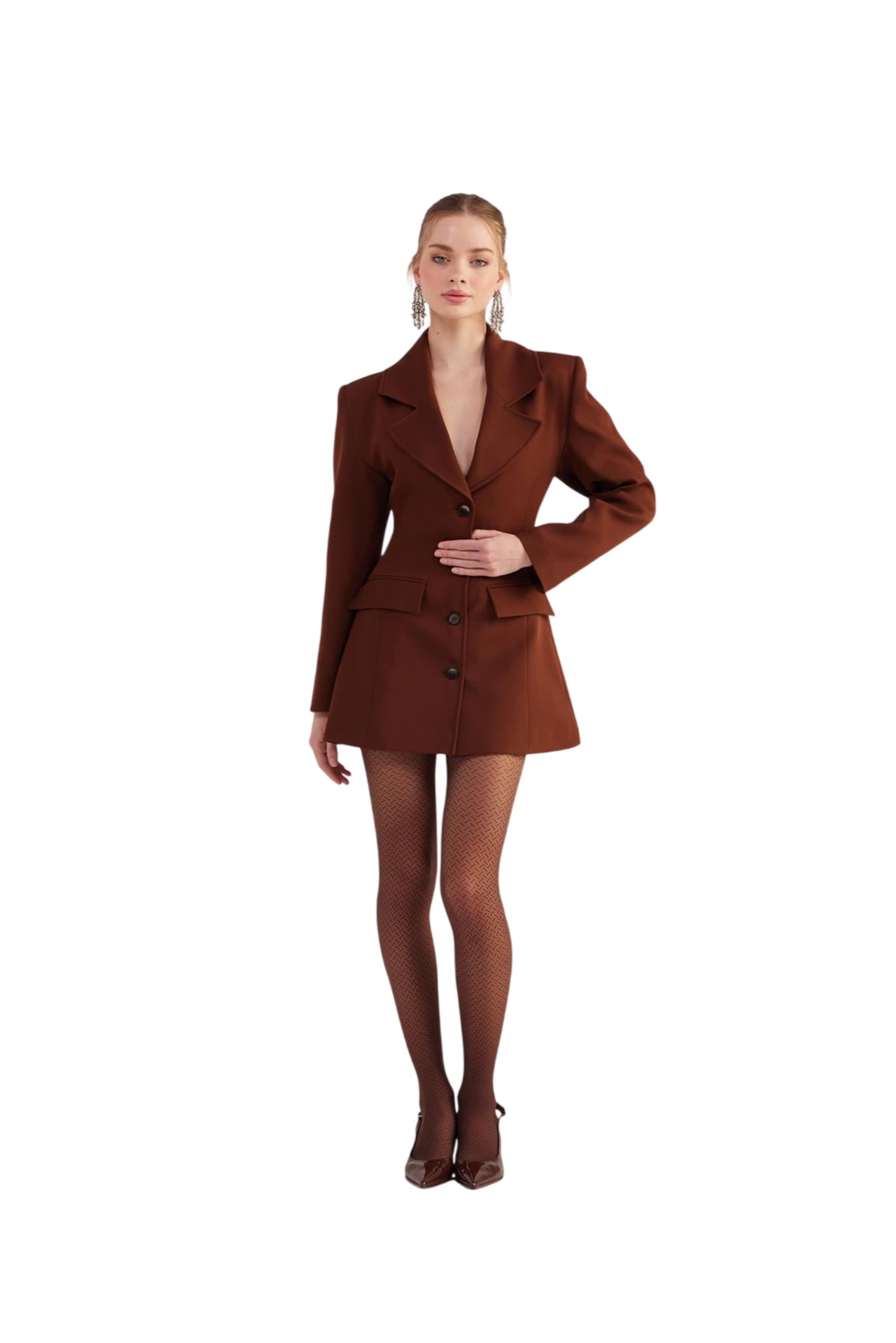 HOLLY LOLLY Dress in Brown