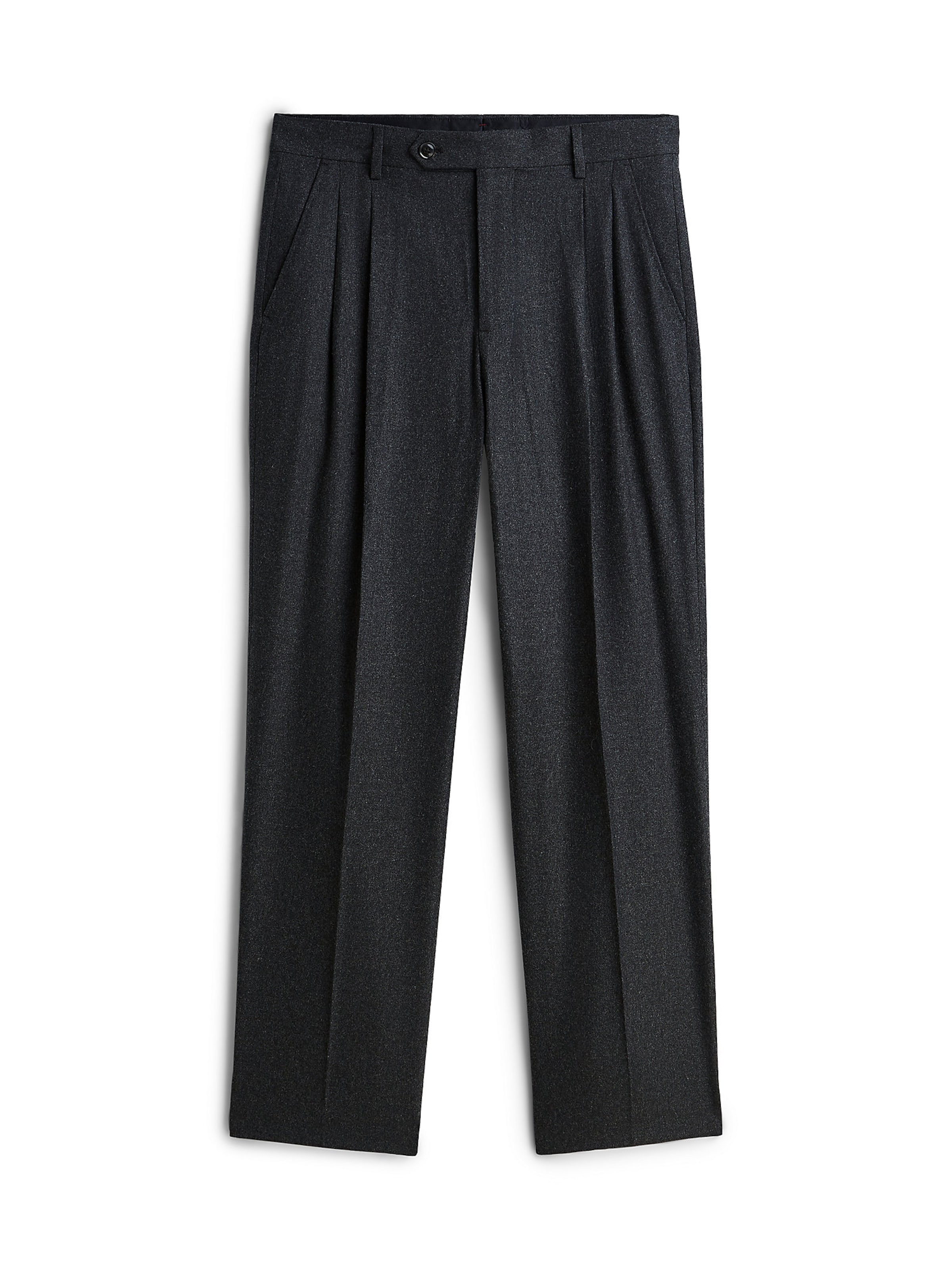 TOMMY HILFIGER Loosefit Hose 'New York' in Grau: Vorderseite