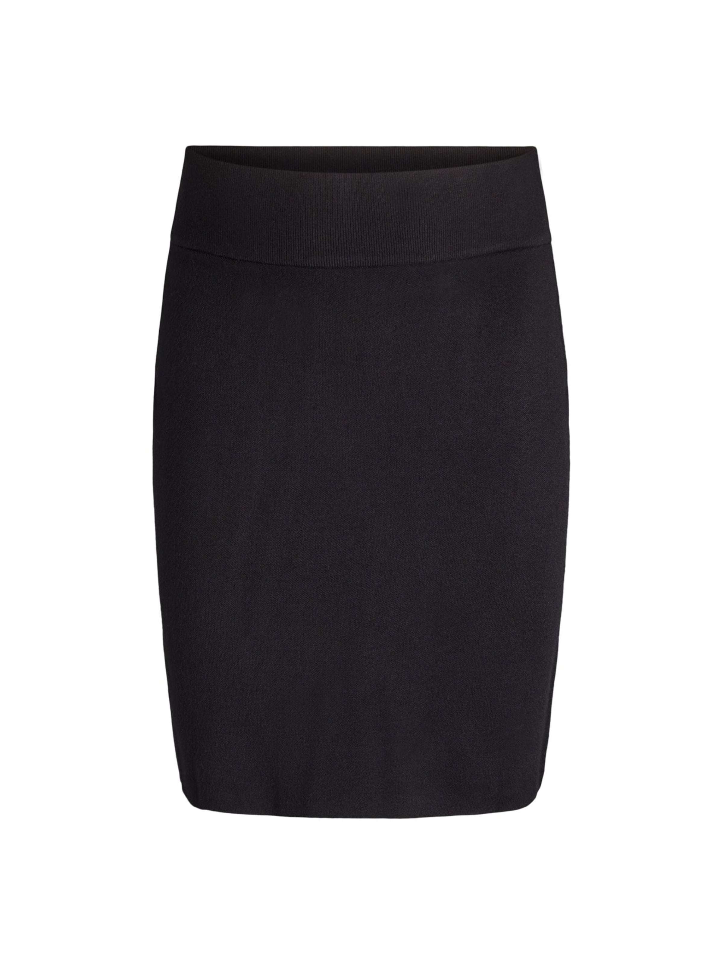 Gonna 'Zoe' di Zizzi in nero: frontale