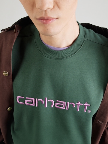 Carhartt WIP Tréning póló - zöld