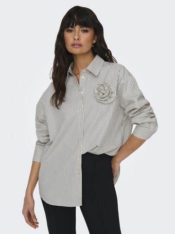 ONLY Bluse 'Mille Ria' in Grau