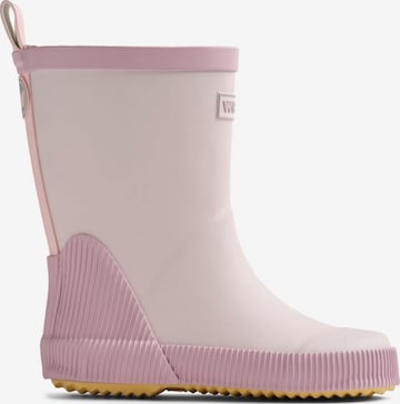 WHEAT - Bota de borracha em roxo: frente
