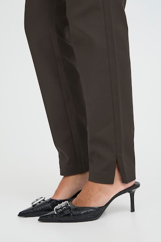 Regular Pantalon Pulz en marron