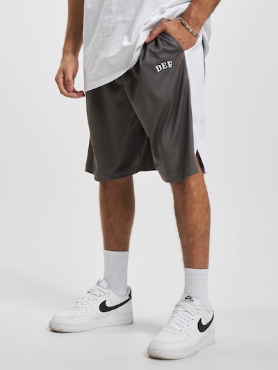 DEF Trousers in Anthracite / White, Item view