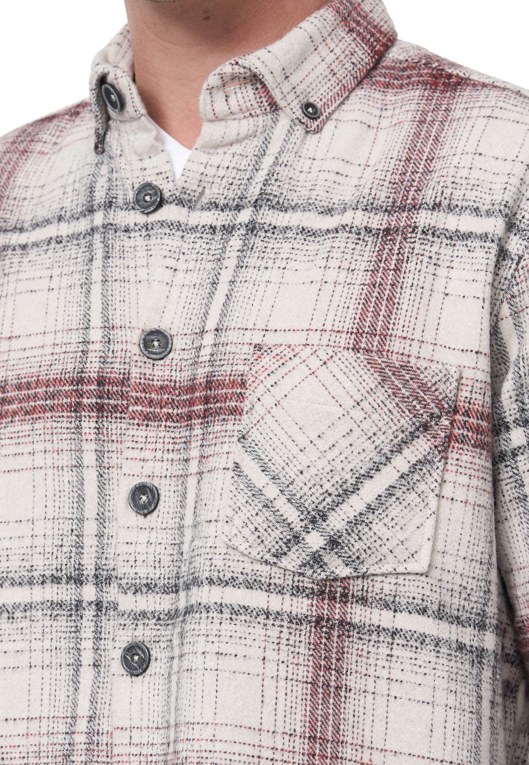 Rusty Neal Slim fit Overhemd in Beige