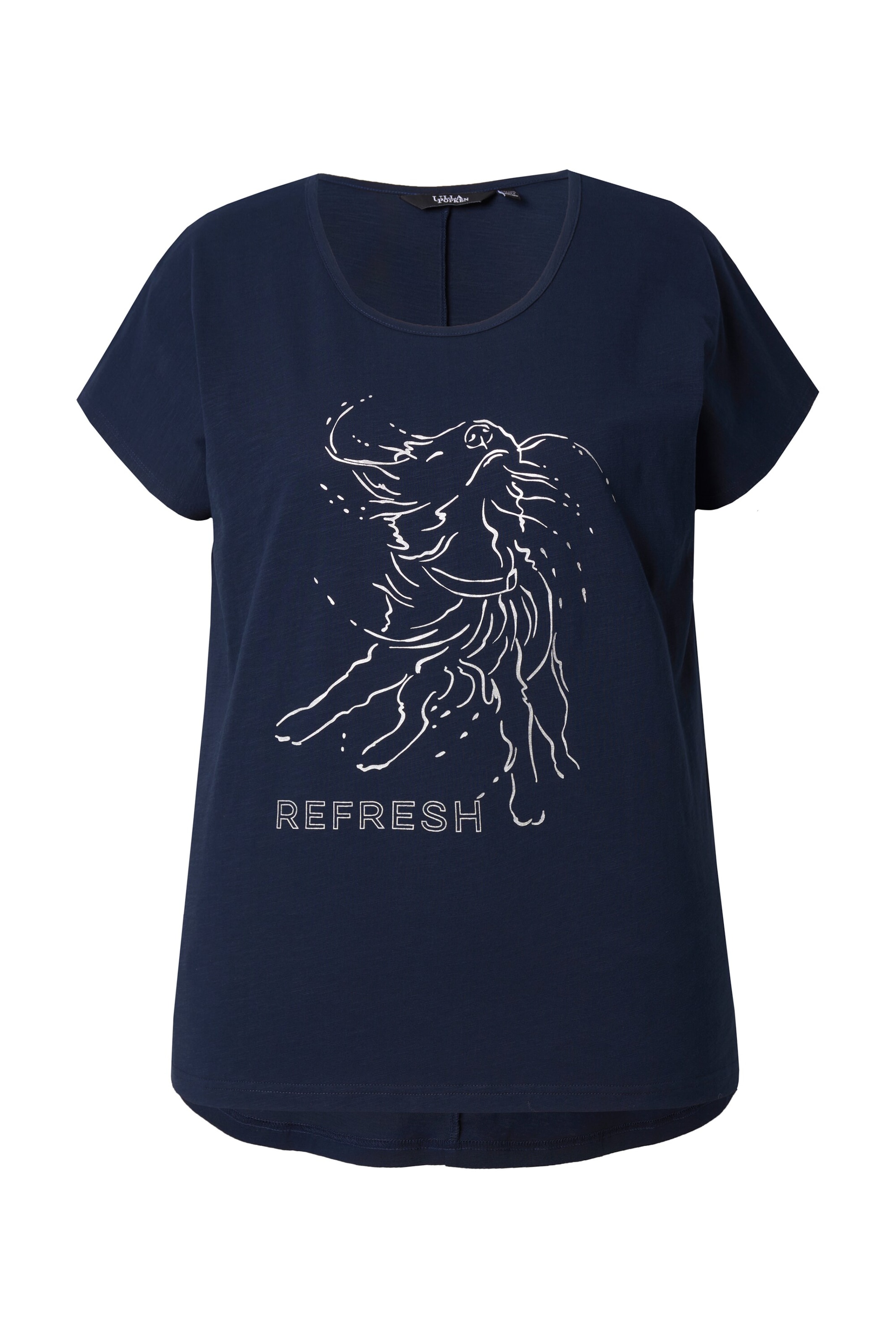 Ulla Popken Shirt in Blue: front