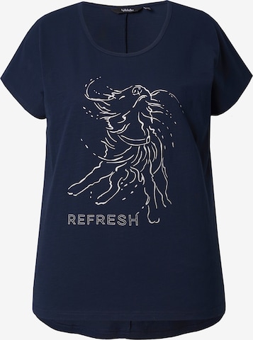 Ulla Popken Shirt in Blau: Vorderseite