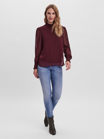 VERO MODA Blouse 'Smilla' in Red